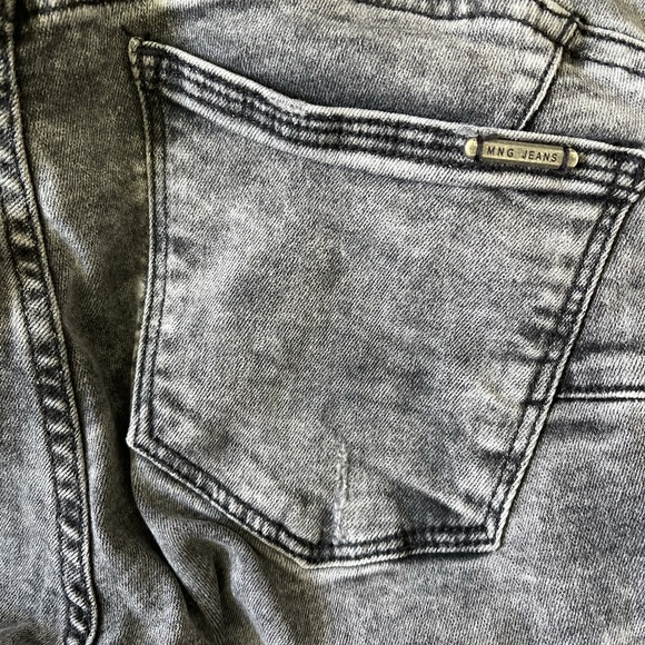 MANGO KIM DENIM DYE SEXY TRENDY HOLLOW OUT JEANS 4 - Picture 14 of 15